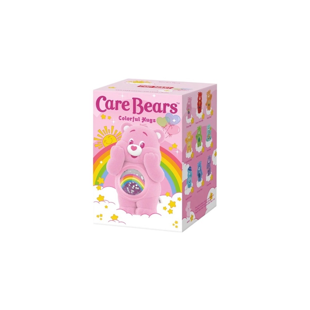 Care Bears Plush Collection - Pink, Red, Orange, Yellow, Green, Blue, Purple